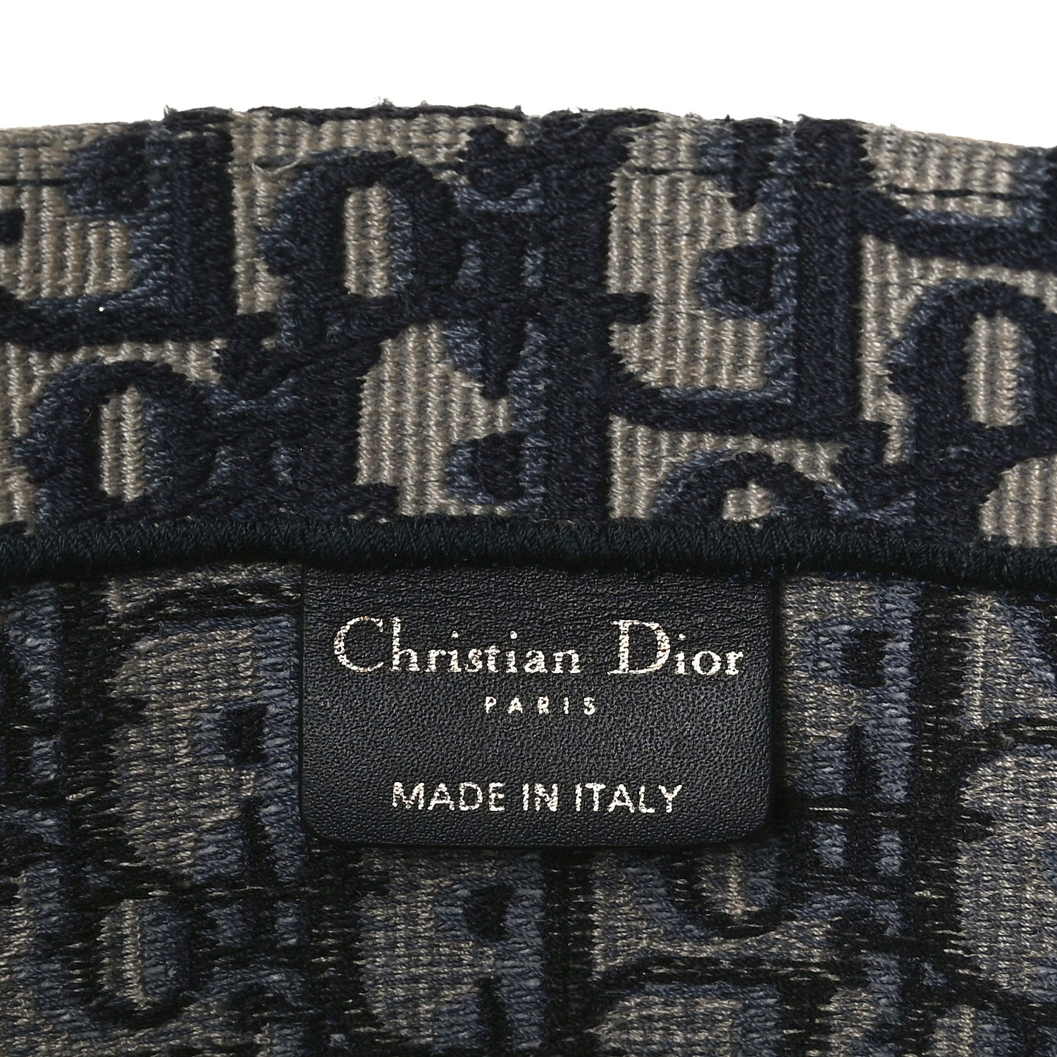 Christian Dior Oblique Book Tote Blue Multicolor 6 of 13