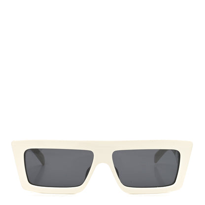 Celine Acetate Monochroms Square Sunglasses CL40214U White 2 of 7