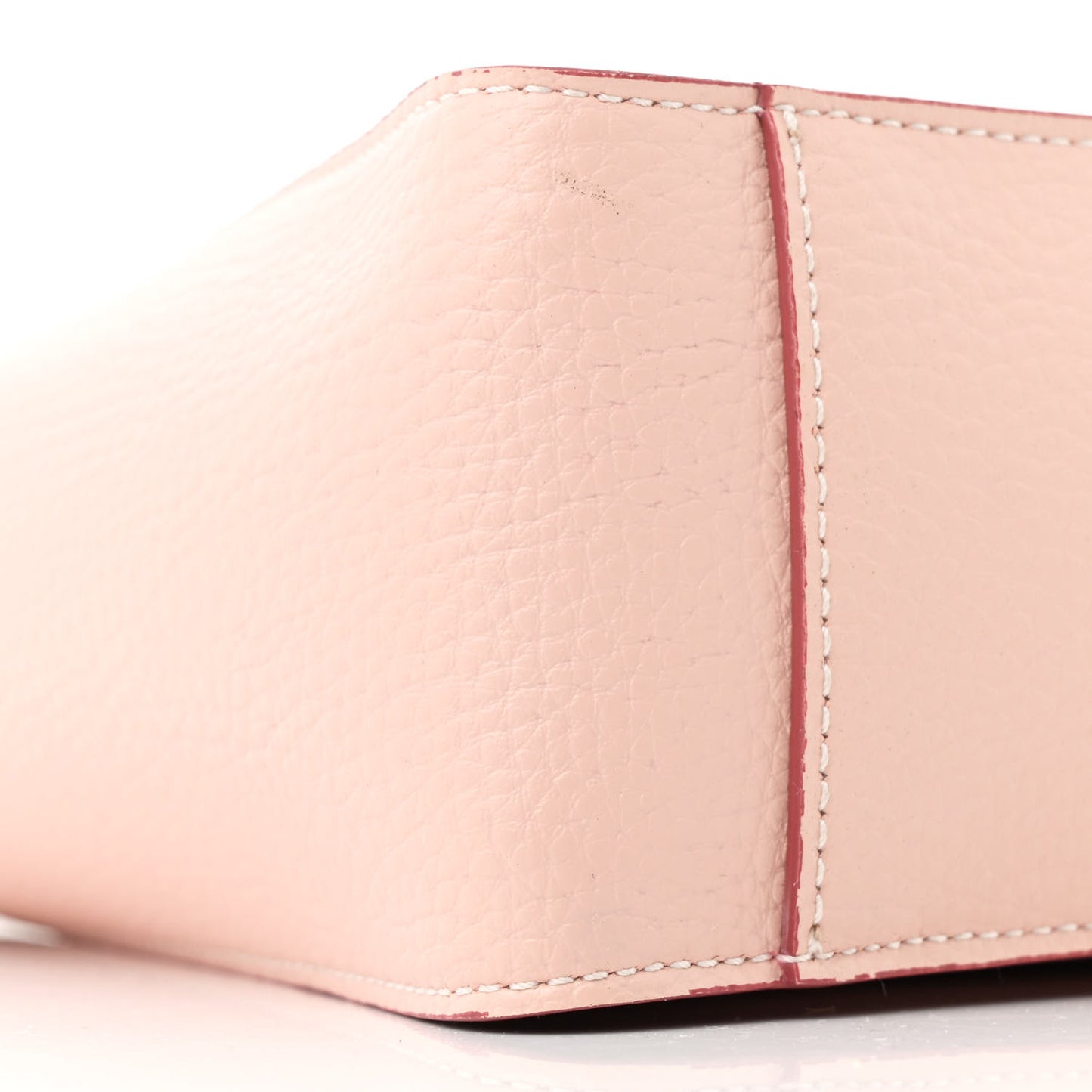 Grainy Alter Mat Perforated Logo Mini Crossbody Rose Pink