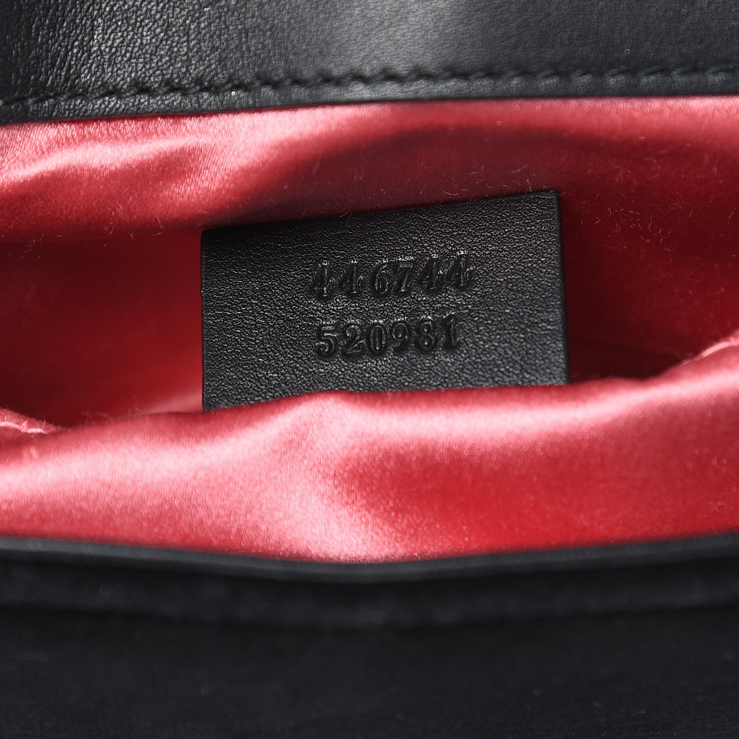 Gucci Velvet Matelasse Mini GG Marmont Shoulder Bag Black 10 of 15