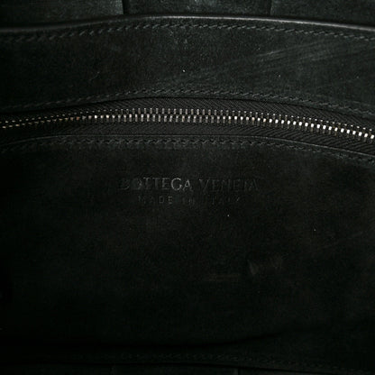 Bottega Veneta Metallic Crushed Calfskin Maxi Intrecciato Cassette Crossbody Bag Anchor 7 of 11