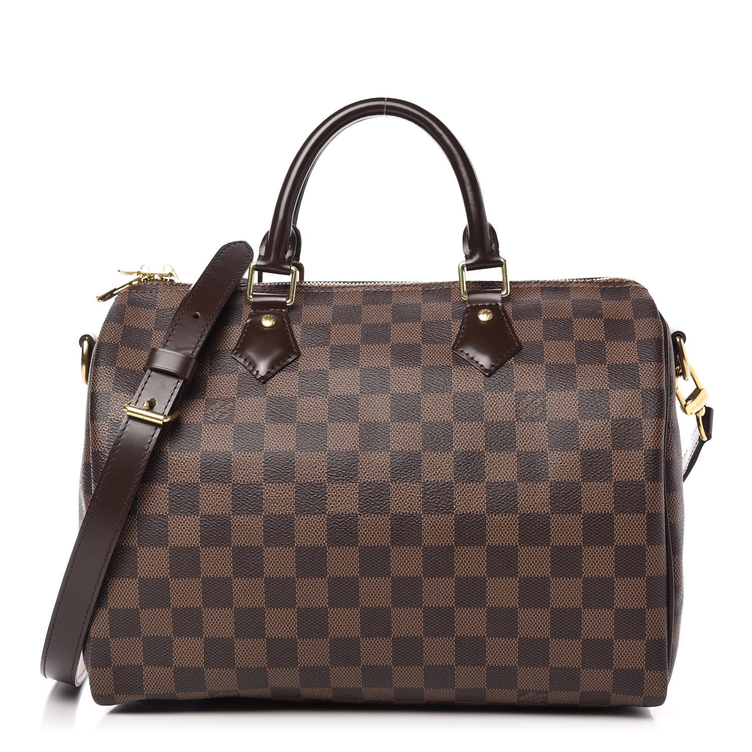 Louis Vuitton Damier Ebene Speedy Bandouliere 30 1 of 11