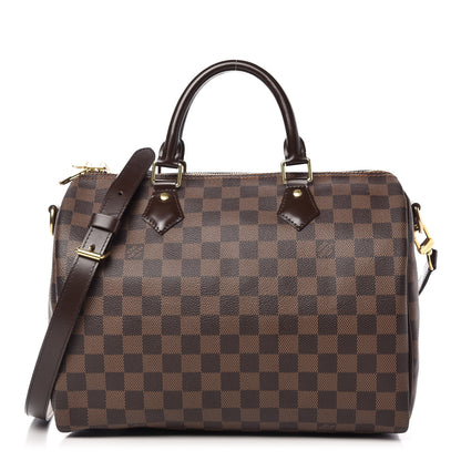 Louis Vuitton Damier Ebene Speedy Bandouliere 30 1 of 11