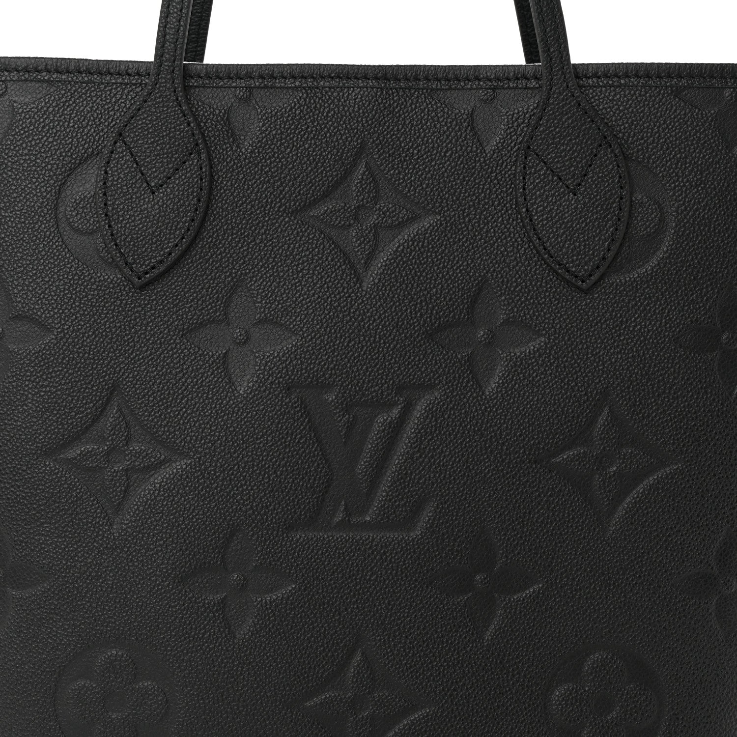Louis Vuitton Empreinte Monogram Giant Neverfull MM Black 8 of 11