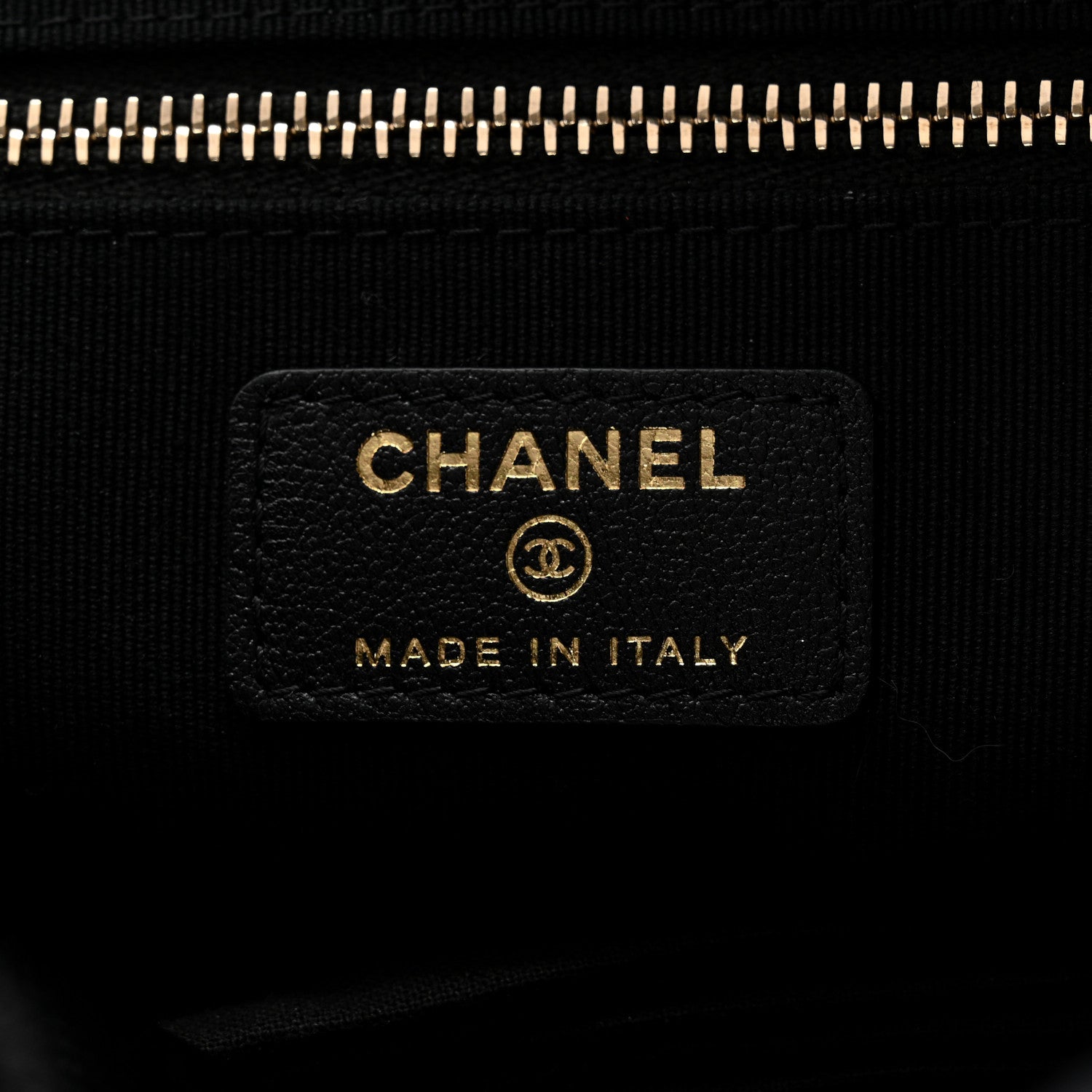 Chanel Nylon Grosgrain Large Lifestyle Pouch With Foldable Tote Black 8 of 11