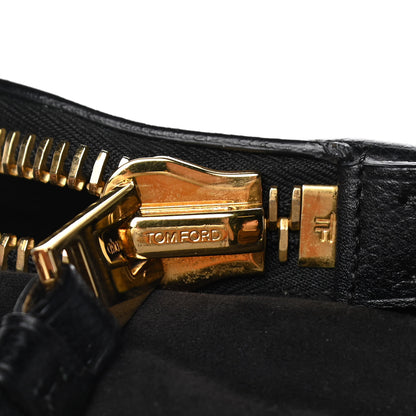 Tom Ford Calfskin Medium Jennifer Crossbody Bag Black 10 of 23