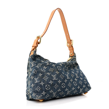Louis Vuitton Monogram Denim Baggy PM Blue 3 of 10