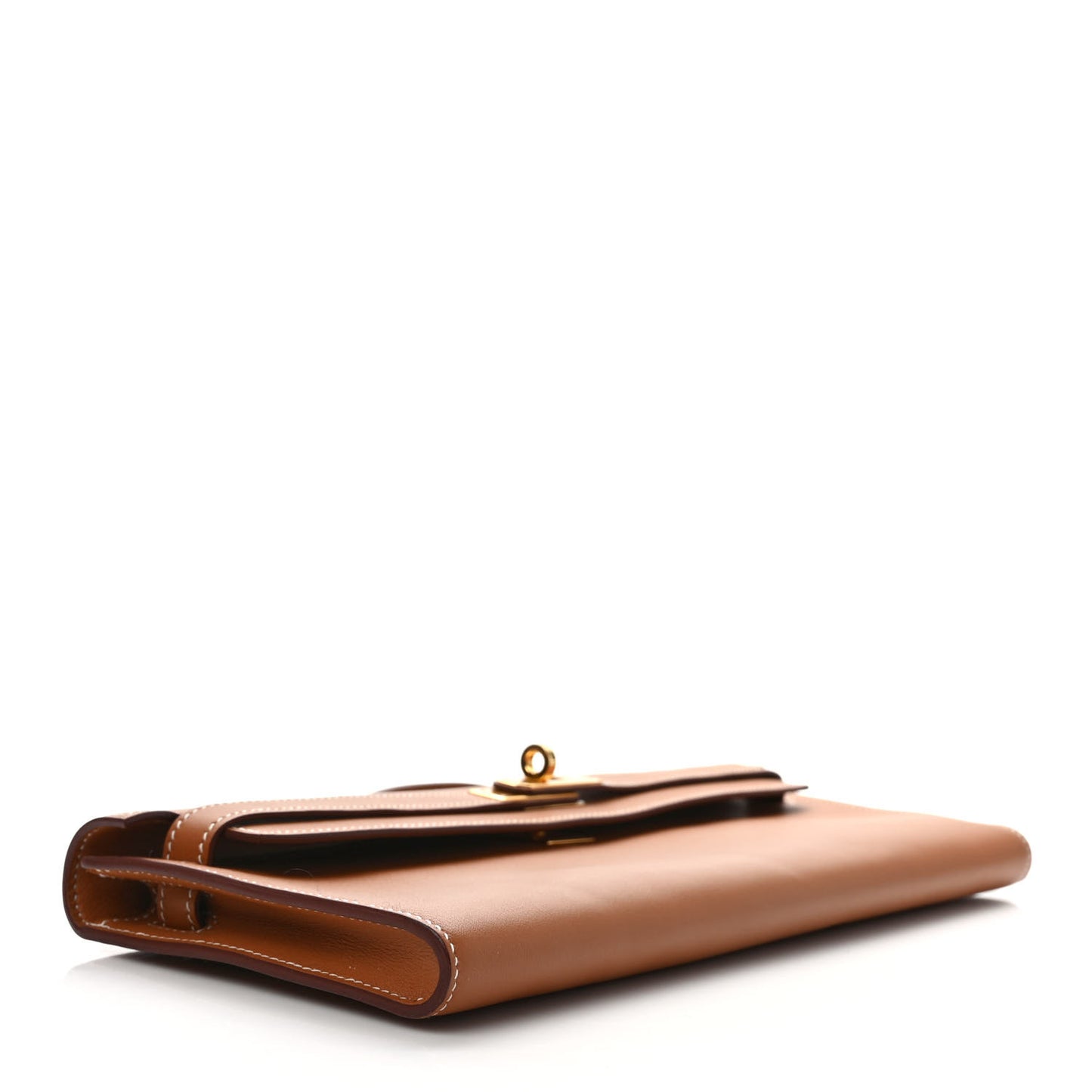 Swift Kelly Cut Clutch Pochette Gold