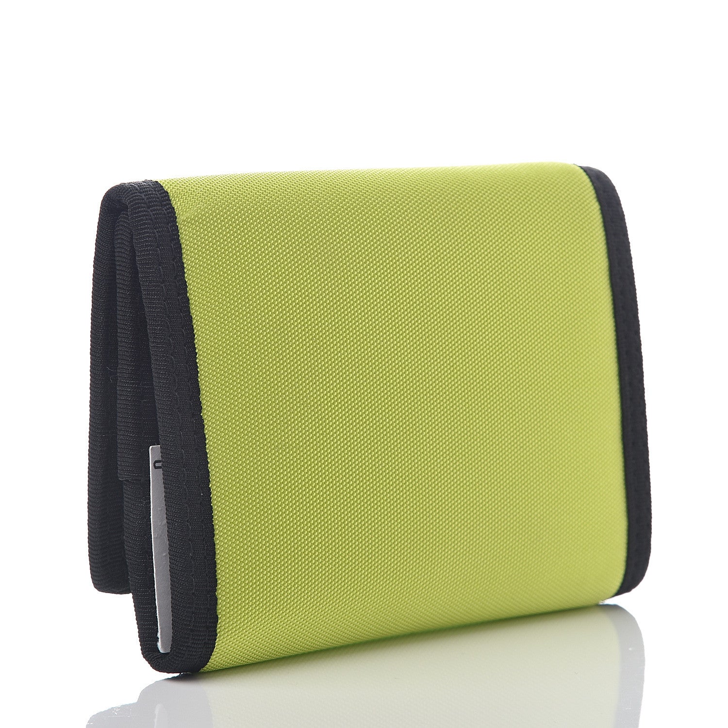 Balenciaga Nylon Explorer Coin Wallet Acid Green 2 of 5