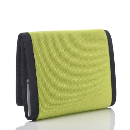 Balenciaga Nylon Explorer Coin Wallet Acid Green 2 of 5