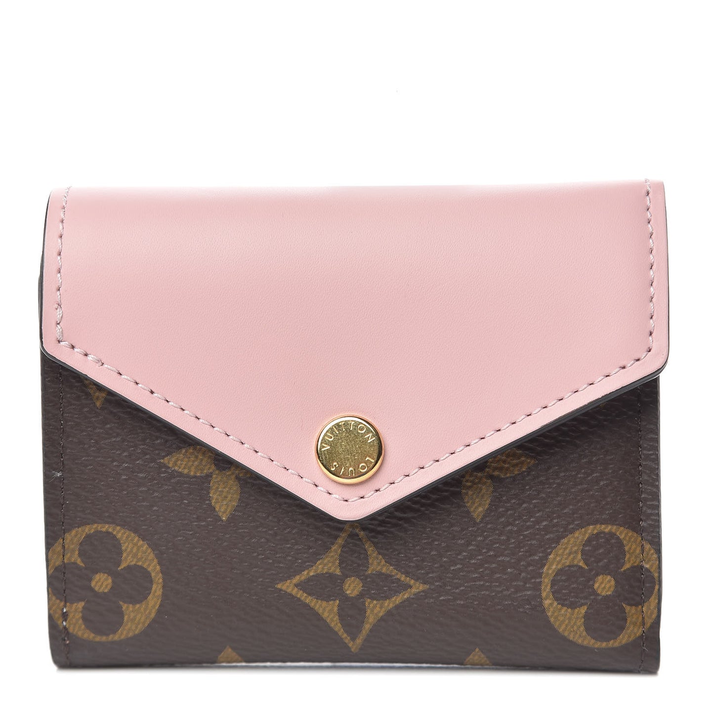 Monogram Zoe Wallet Rose Ballerine