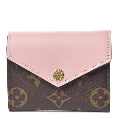 Louis Vuitton Monogram Zoe Wallet Rose Ballerine 1 of 8