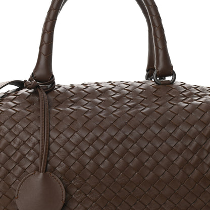 Bottega Veneta Nappa Intrecciato Boston Brown 8 of 10