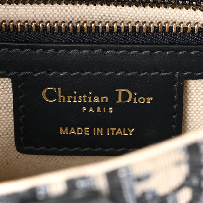 Christian Dior Oblique Saddle Bag Blue 6 of 10