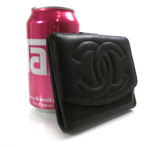 Chanel Lambskin Bi-Fold Wallet Black 6 of 11