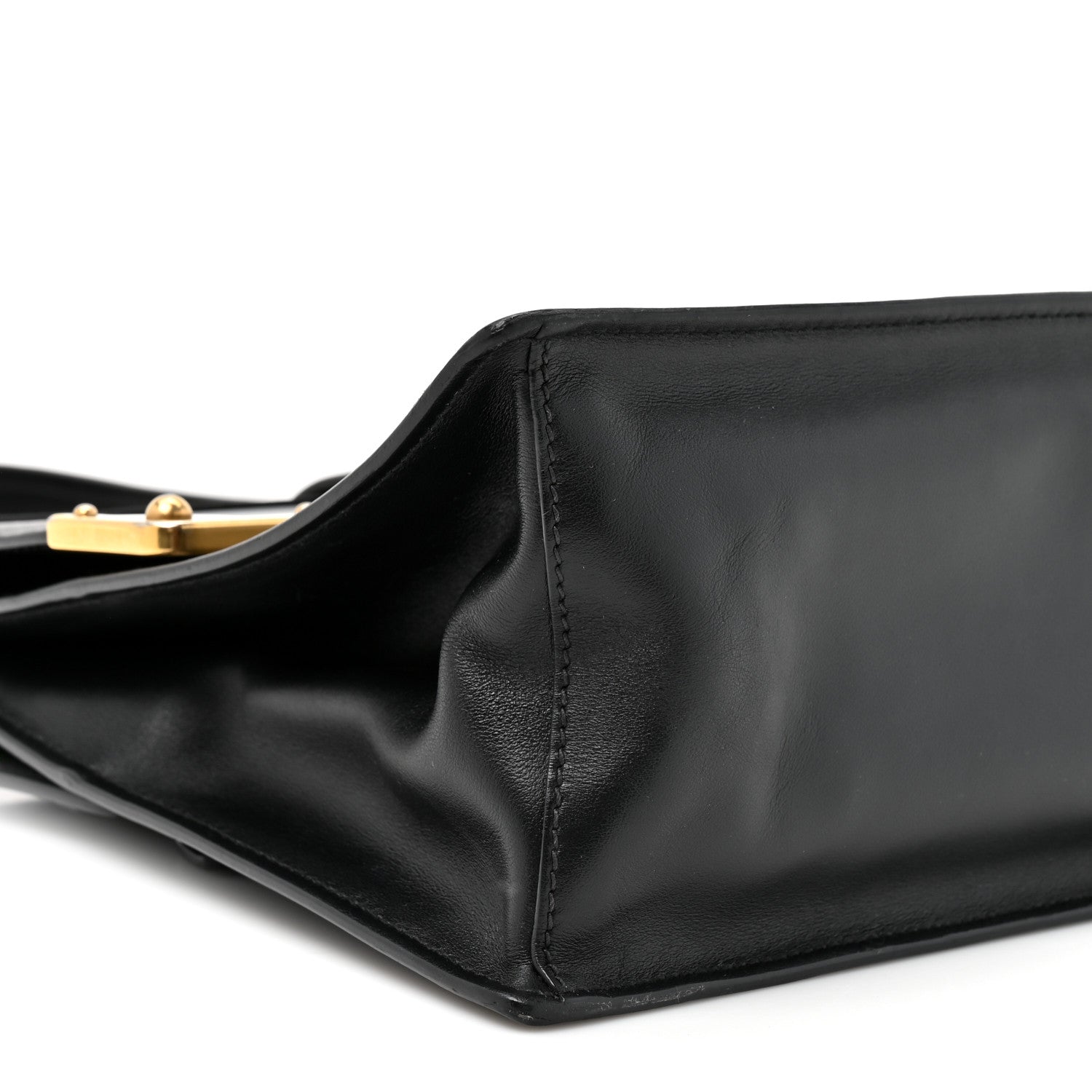 Prada City Calfskin Saffiano Cahier Top Handle Bag Black 9 of 13