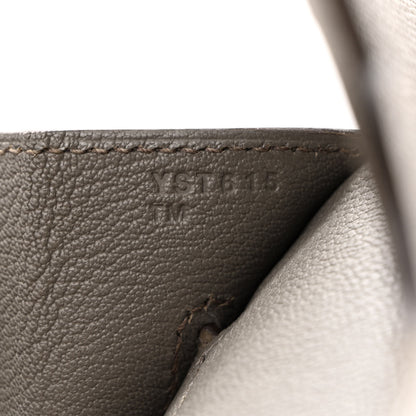 Hermes Epsom Birkin Sellier 35 Etain 7 of 12