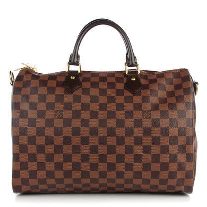 Louis Vuitton Damier Ebene Speedy Bandouliere 35 1 of 9