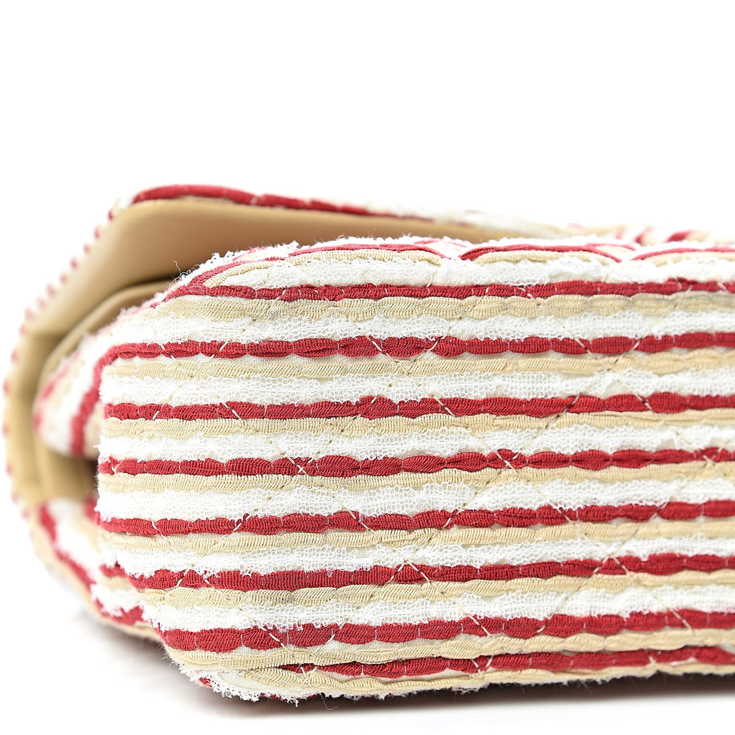 Jersey Quilted Medium Coco Sailor Flap Red White
