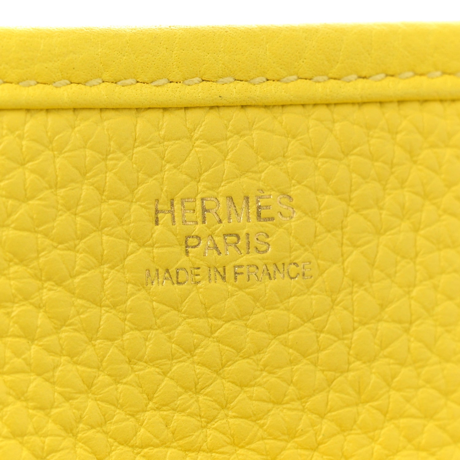 Hermes Taurillon Clemence Evelyne III PM Lime 6 of 13