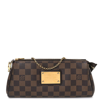 Louis Vuitton Damier Ebene Eva Clutch 1 of 11