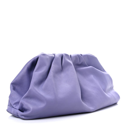 Bottega Veneta Smooth Butter Calf The Pouch Oversized Clutch Lavender 3 of 13