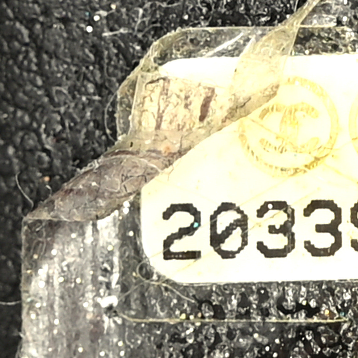 Caviar Quilted Shopping Tote Black