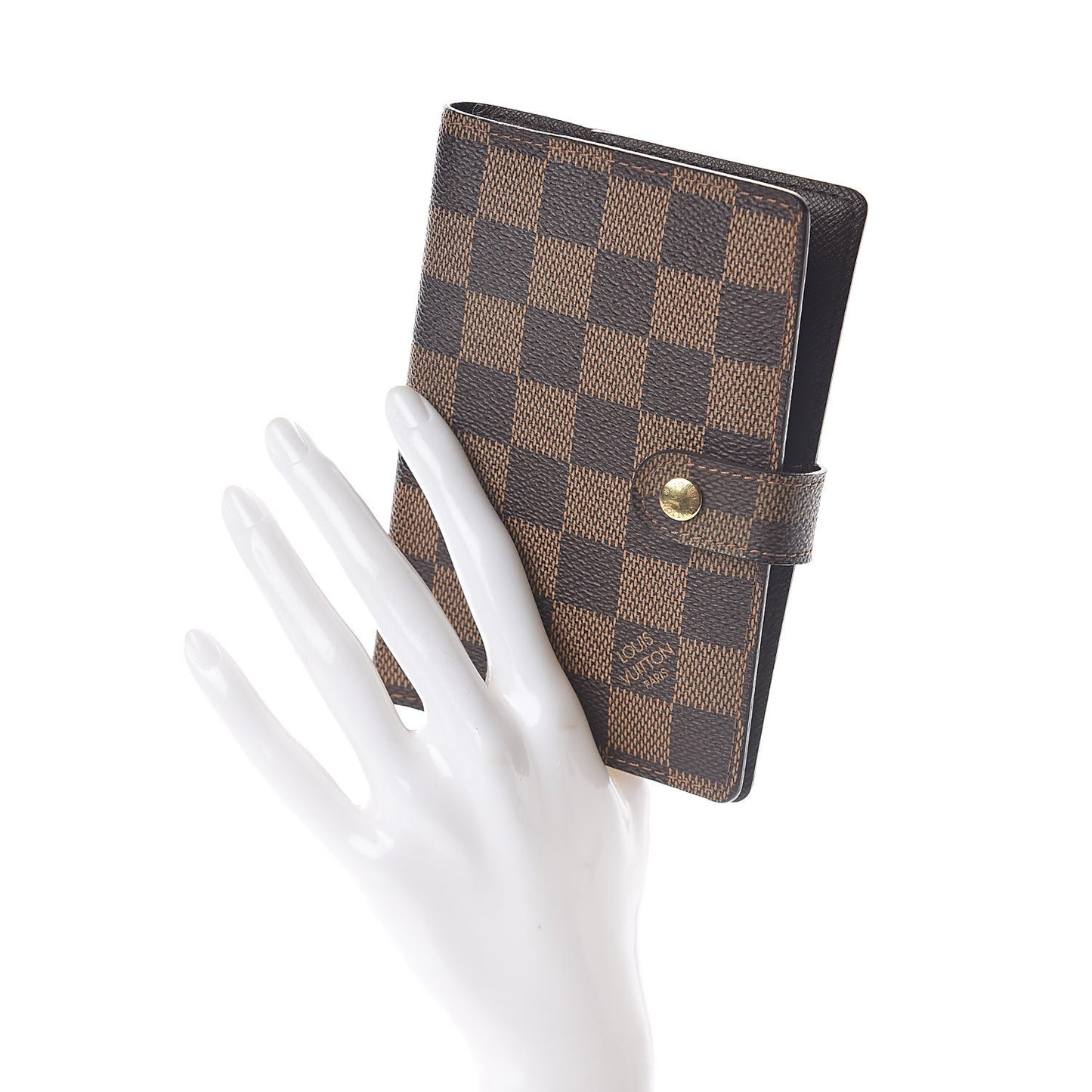 Damier Ebene Small Ring Agenda Cover