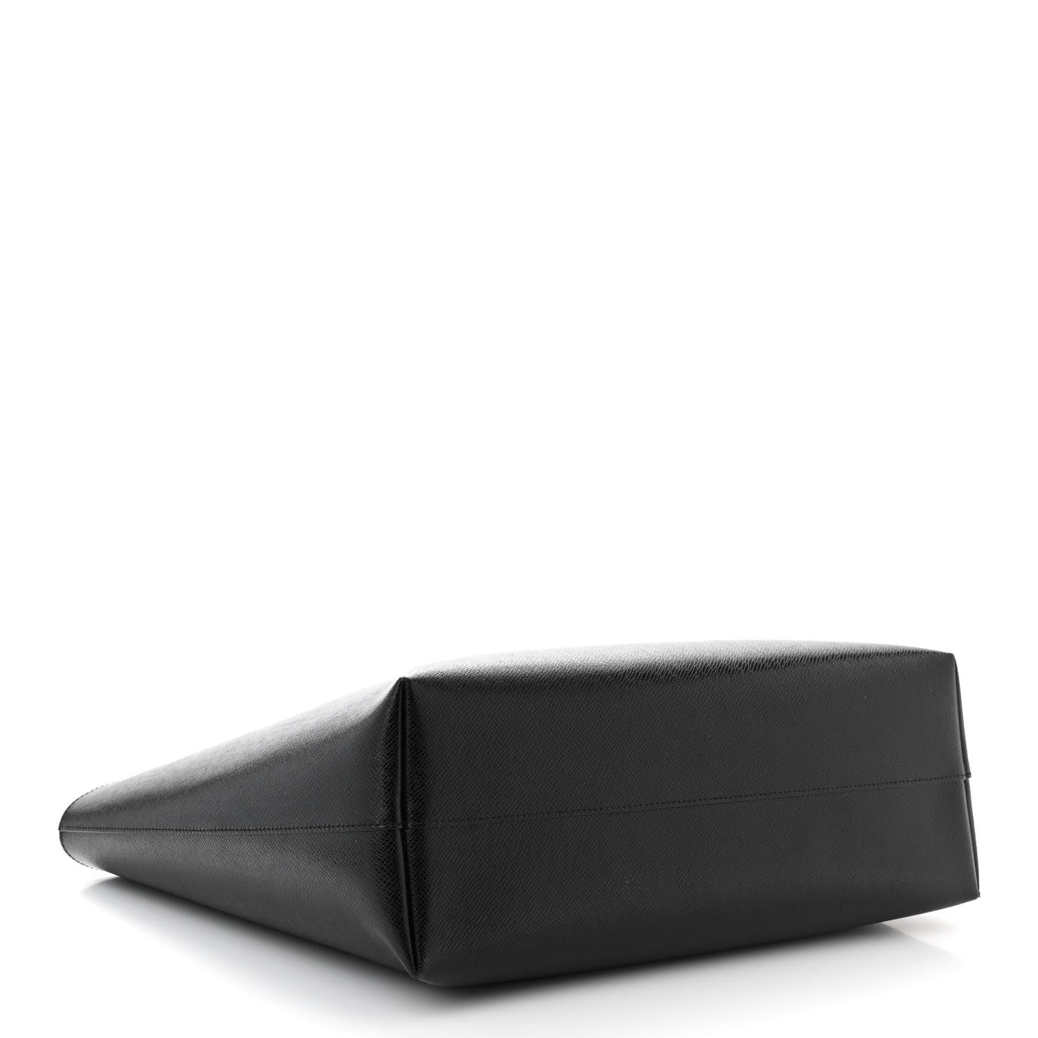 Saint Laurent Calfskin Large Shopping Tote Black 5 of 10