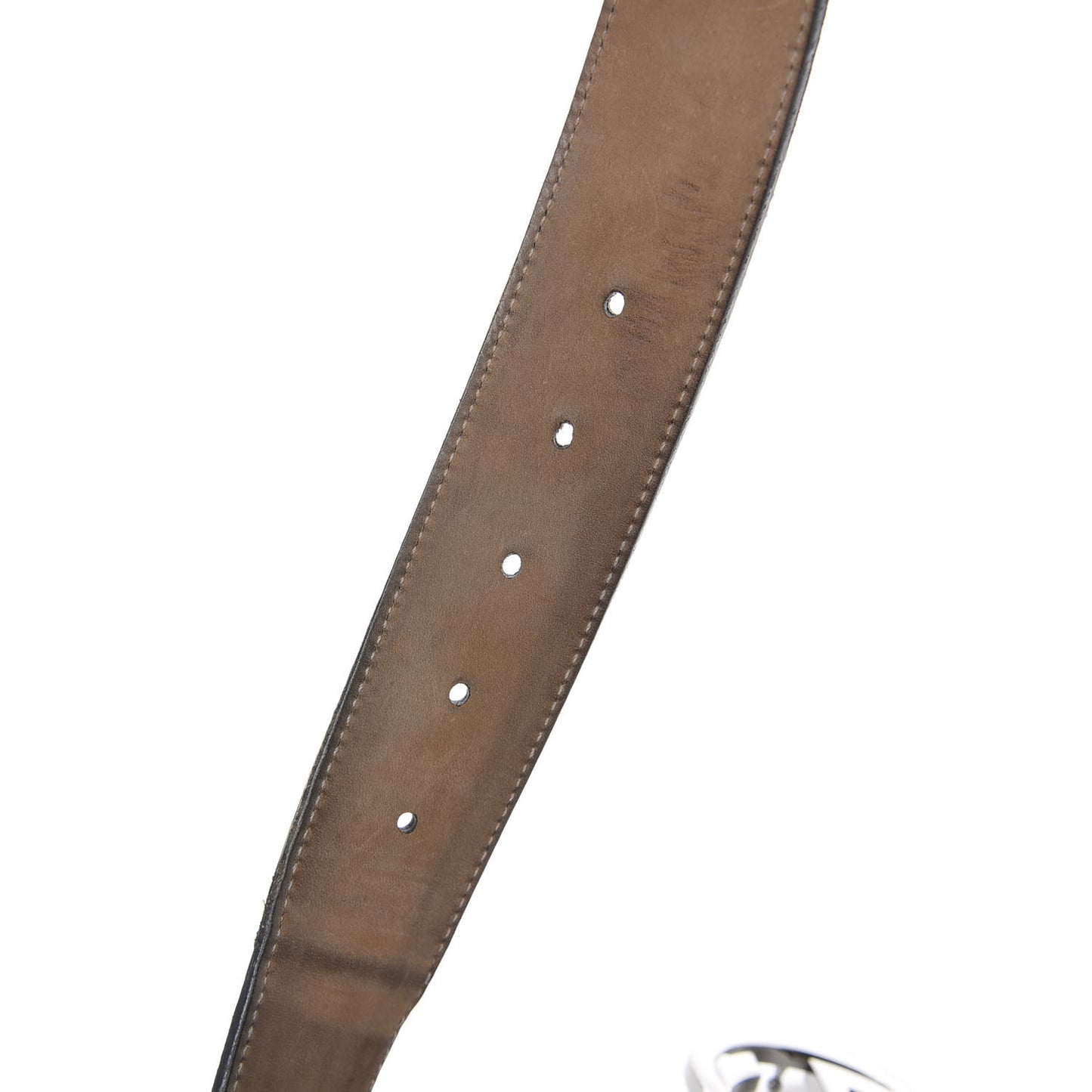 Calfskin Web Interlocking G Belt 80 32 Black