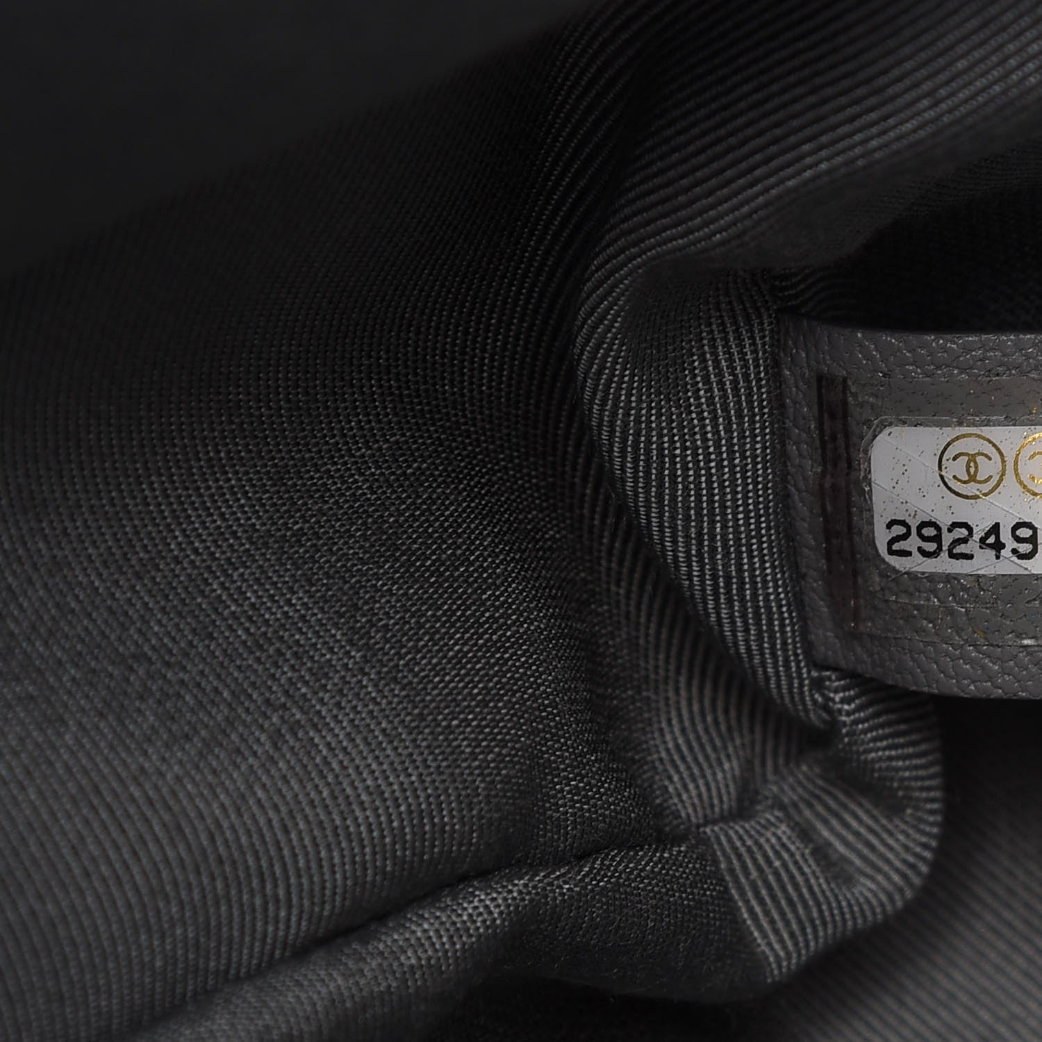 Chanel Goatskin Quilted Large Chanel 19 Flap Grey 9 of 11