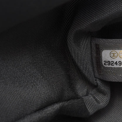 Chanel Goatskin Quilted Large Chanel 19 Flap Grey 9 of 11