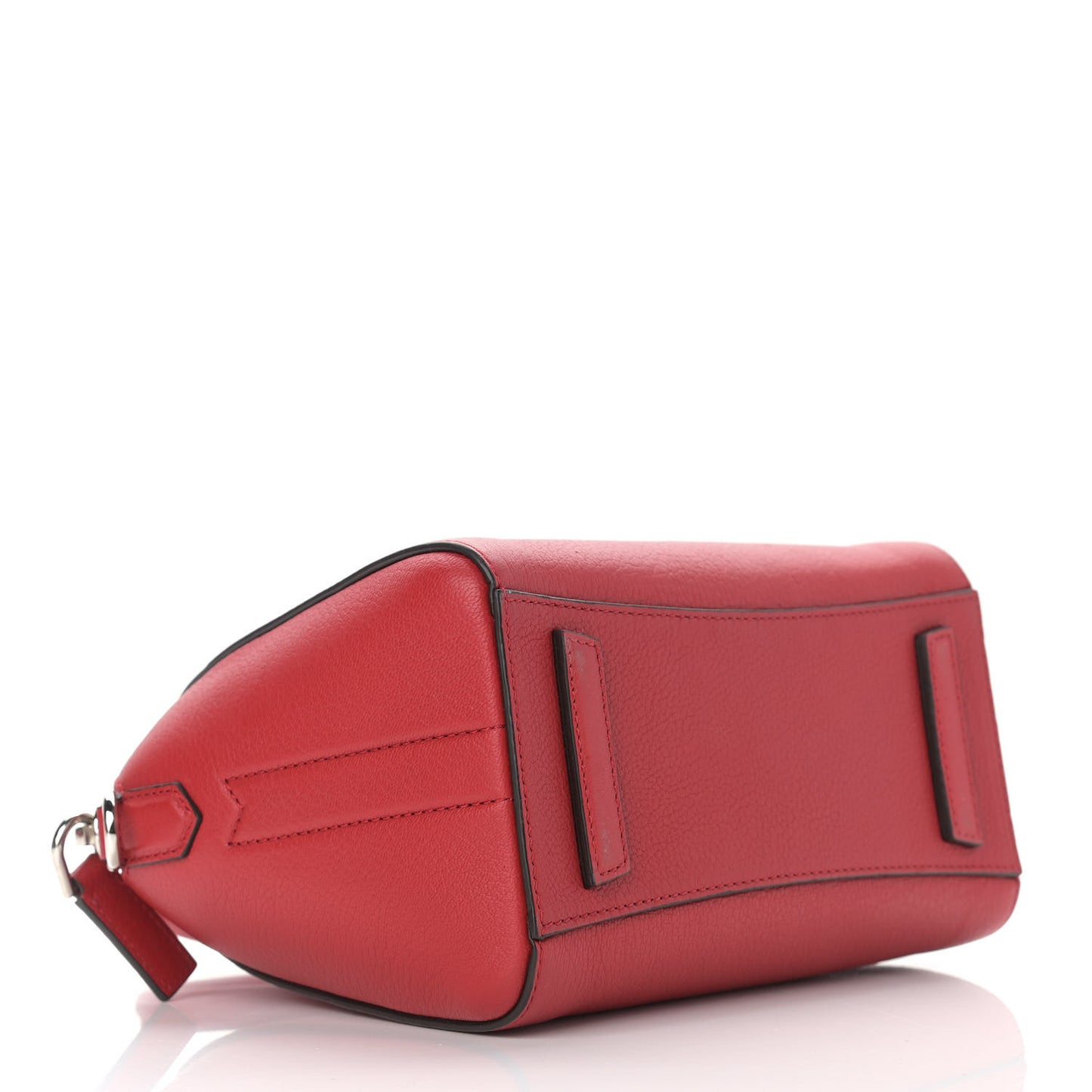 Sugar Goatskin Mini Antigona Medium Red