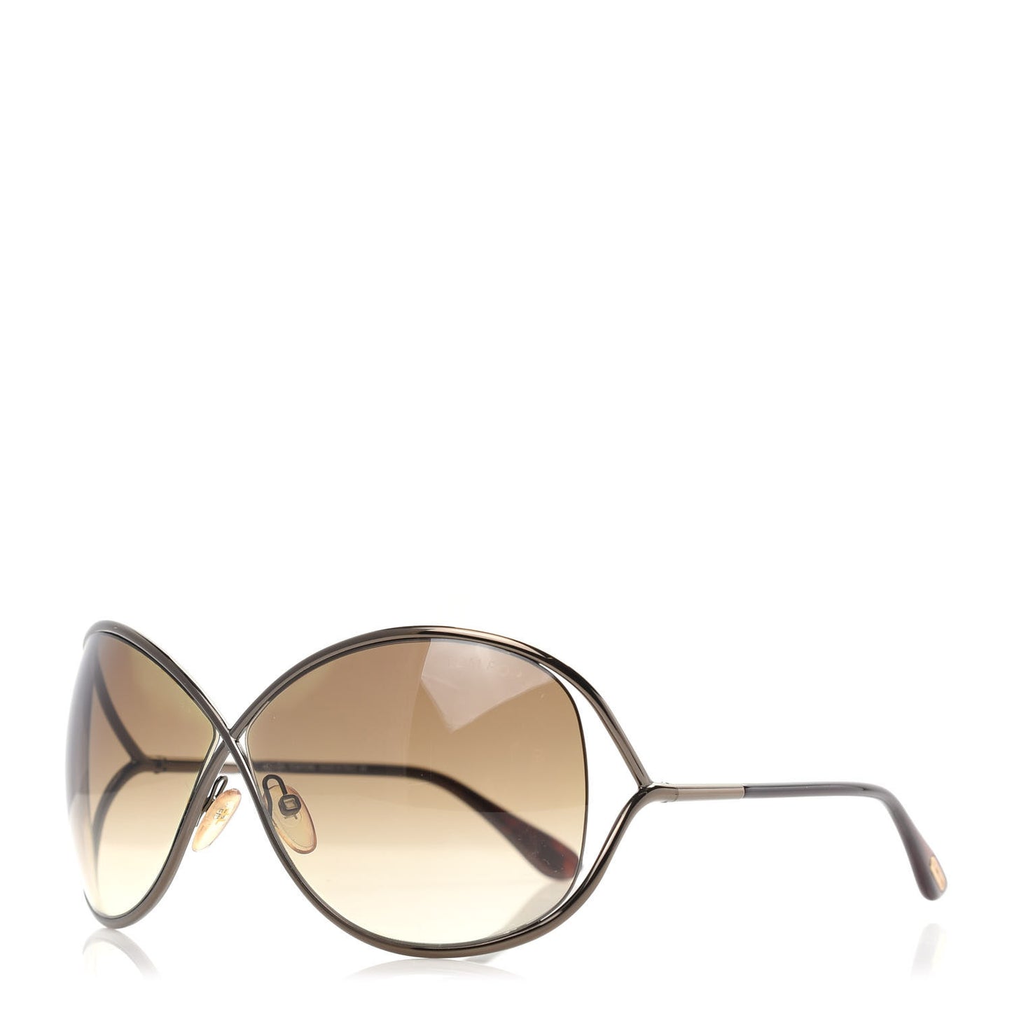 Metal Miranda Crossover Sunglasses TF130 Shiny Bronze