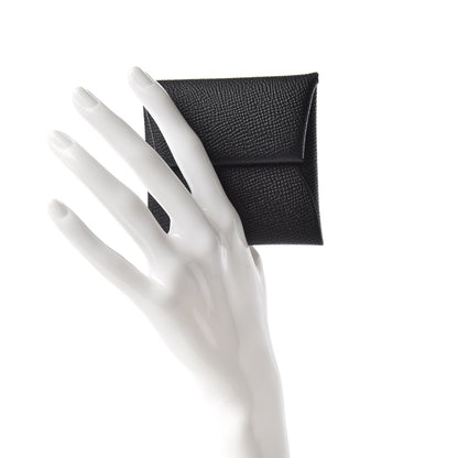 Hermes Epsom Bastia Coin Purse Black 2 of 6