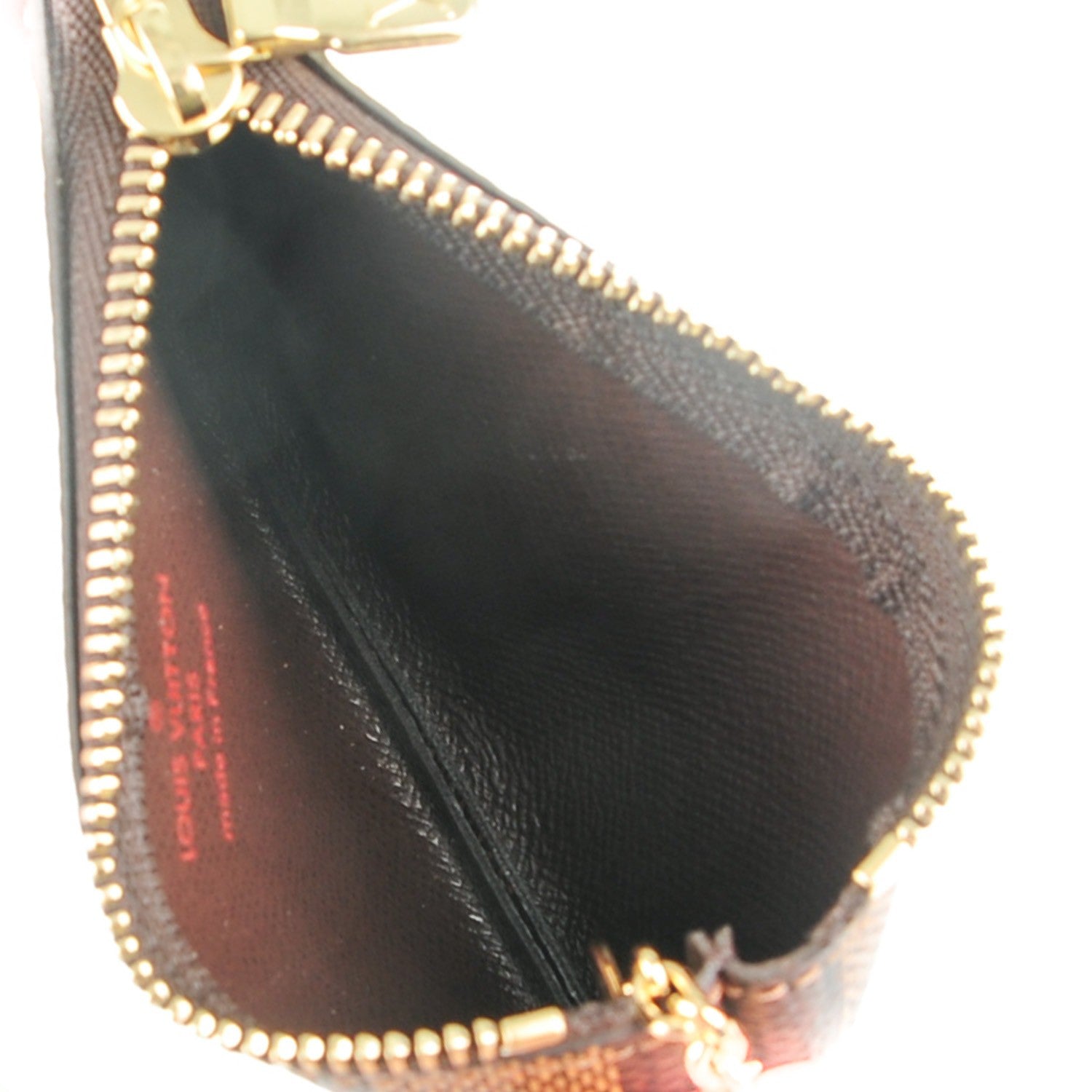 Chanel LOUIS VUITTON Damier Ebene Key Pouch 5 of 7