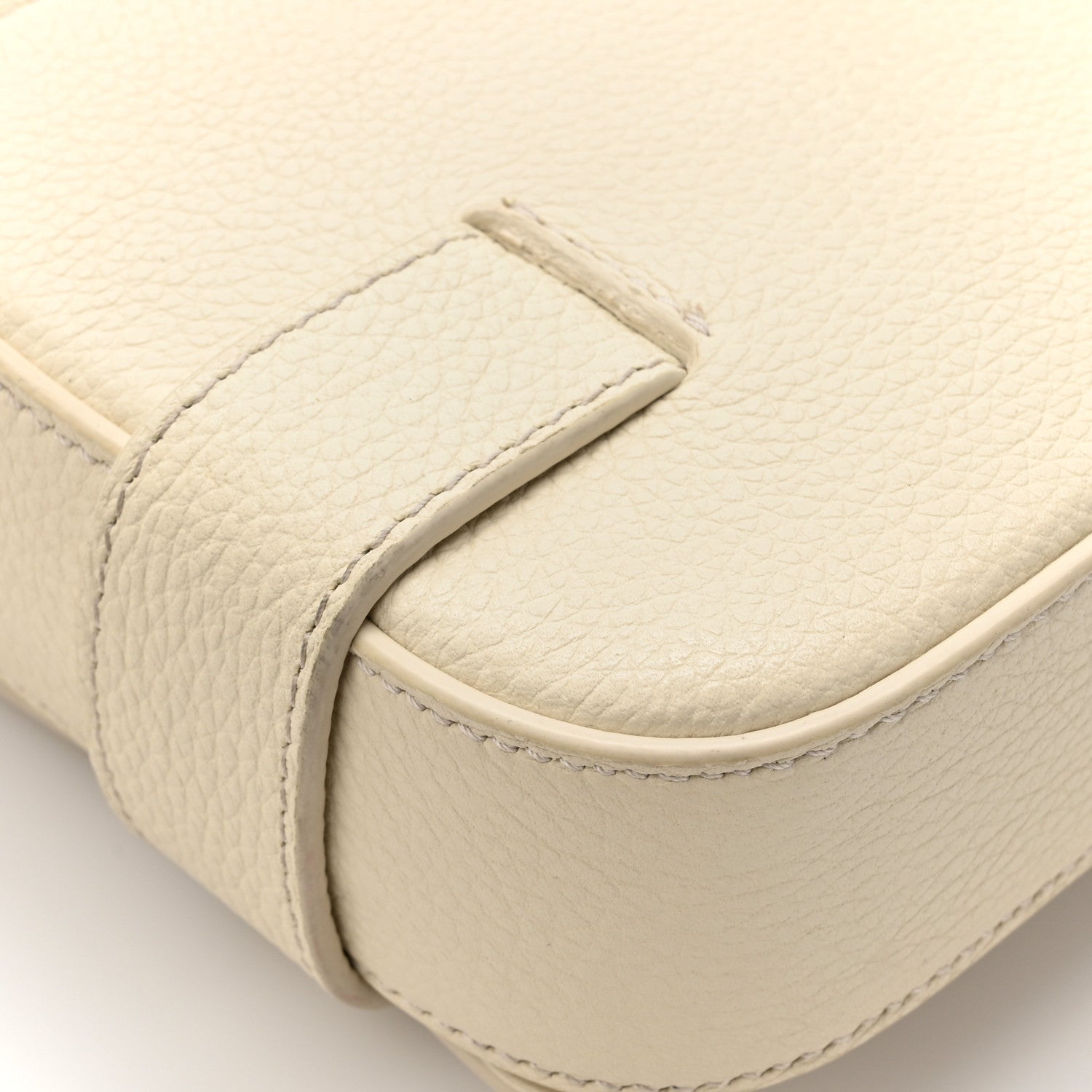 Salvatore Ferragamo Calfskin Gancini Twins Crossbody Bag White 15 of 16