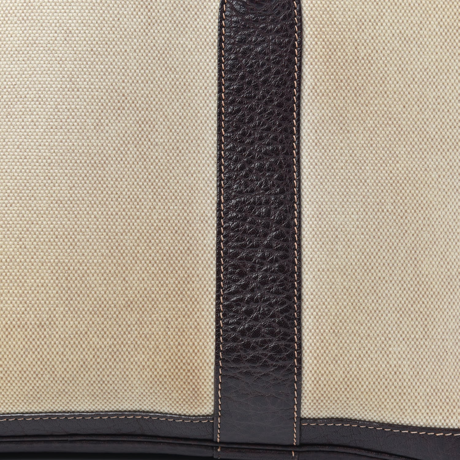 Hermes Toile Buffle Gala Garden Party Tote 36 MM Marron Fonce 11 of 13