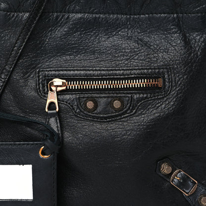 Balenciaga Agneau Giant 12 Rose Gold Hardware Mini Move On Black 8 of 13