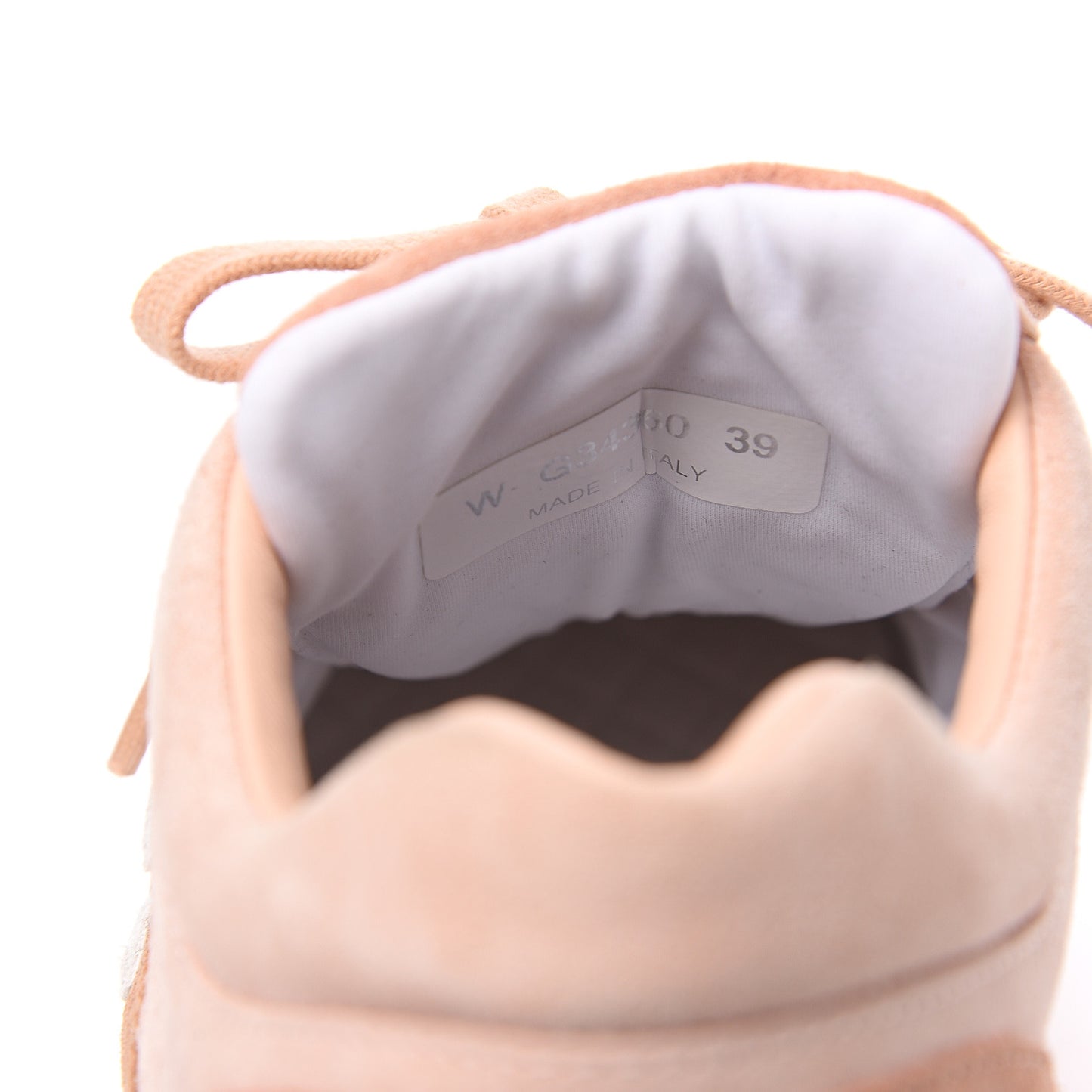 Nylon Lambskin Suede Calfskin CC Sneakers 39 Pink