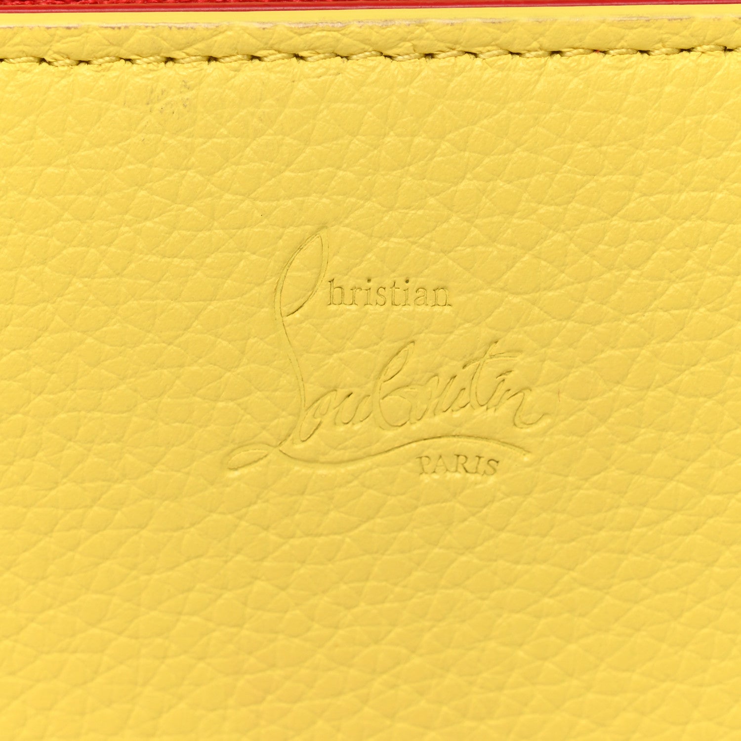 Christian Louboutin Calfskin Spikes Loubinthesky Paloma Clutch  Piou 6 of 11