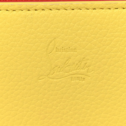 Christian Louboutin Calfskin Spikes Loubinthesky Paloma Clutch  Piou 6 of 11