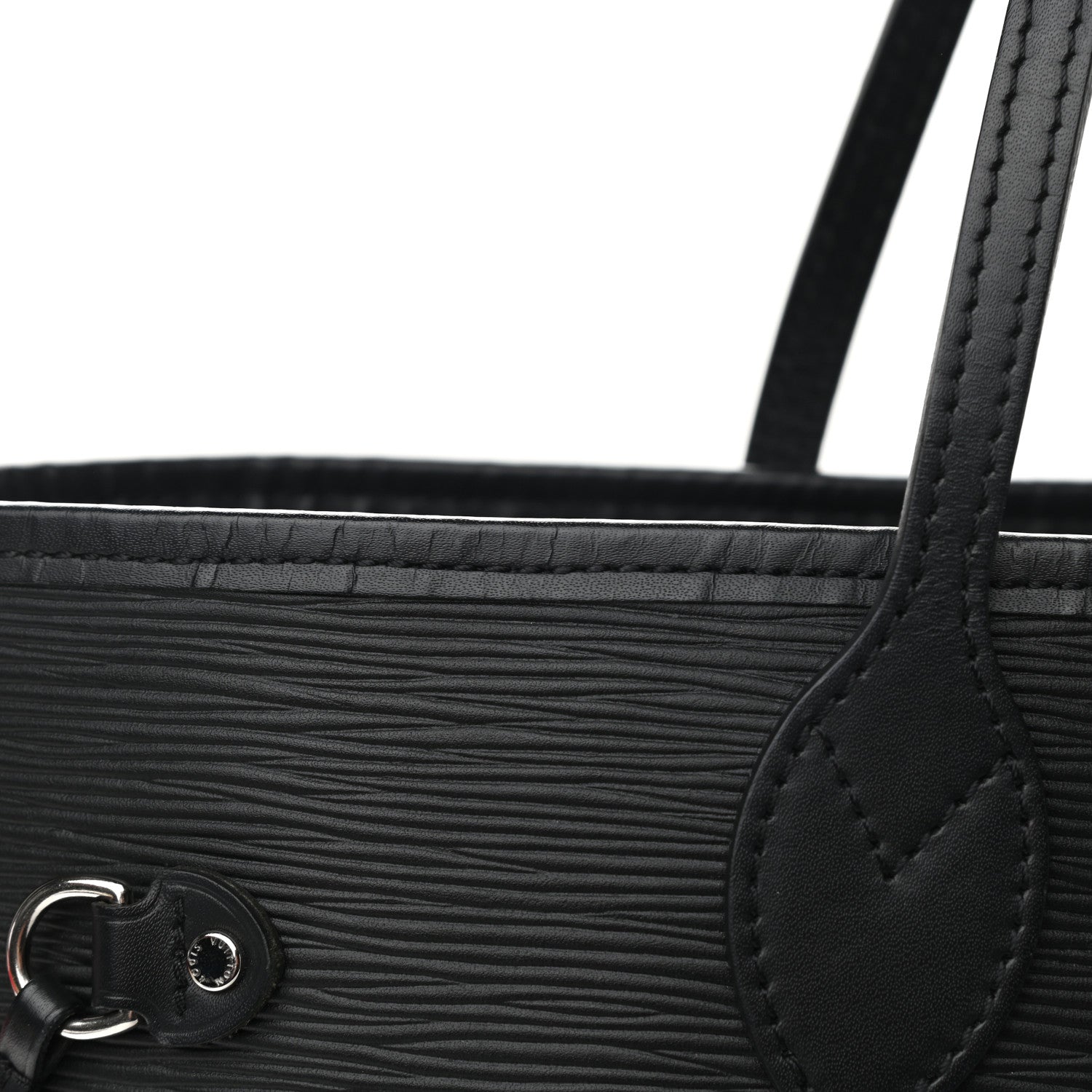 Louis Vuitton Epi Neverfull MM Black 11 of 13