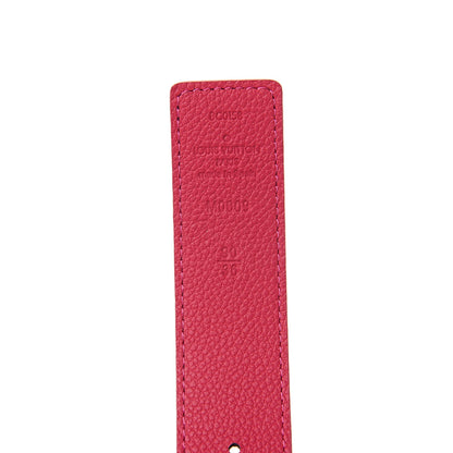 Louis Vuitton Monogram 30mm LV Initiales Reversible Belt 90 36 Fuchsia 6 of 6