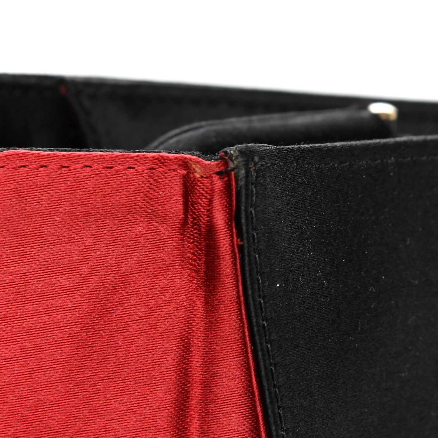 Chanel Satin Bow Clutch Black 7 of 7