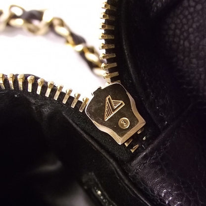 Chanel Vintage Caviar CC Quilted Camera Case Bag cd23396 11 of 13