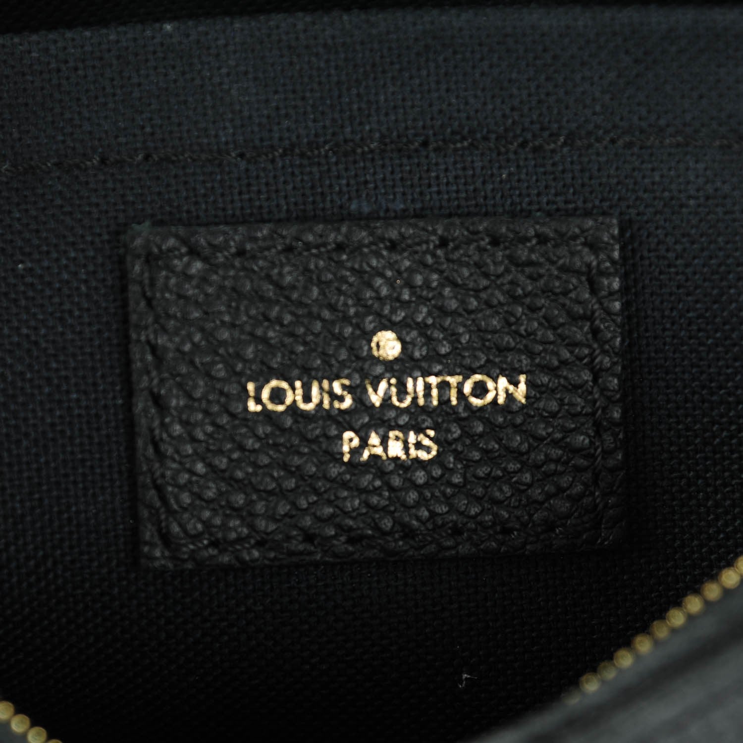 Louis Vuitton Monogram Pallas Clutch Black 6 of 8