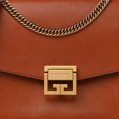 Givenchy Goatskin Suede Medium GV3 Shoulder Bag Amber Mastic 8 of 13