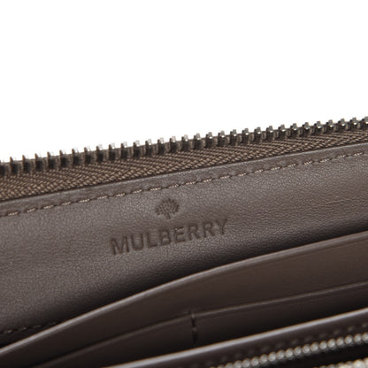 Mulberry Nappa Blossom Zip Around Long Wallet Taupe 6 of 9