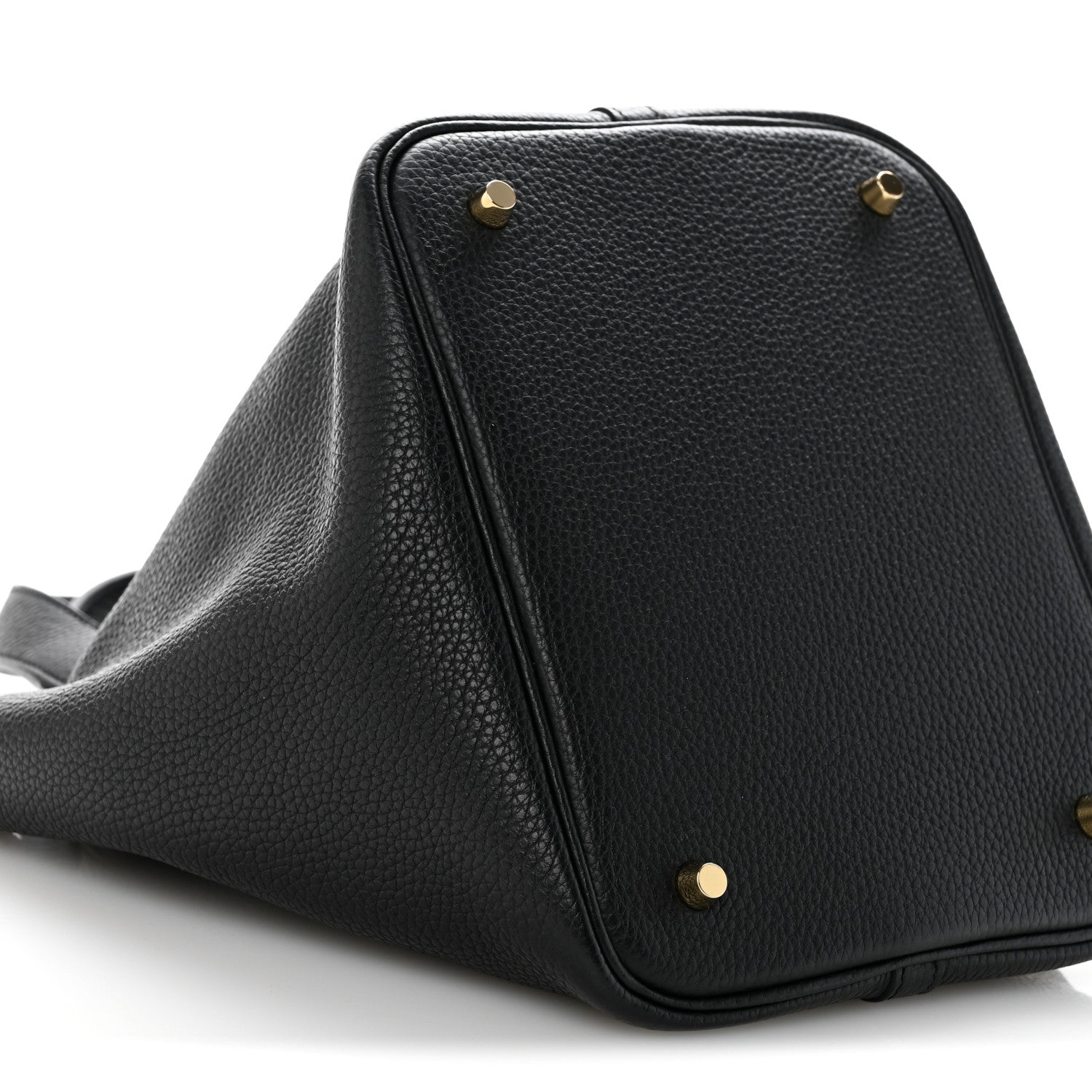 Hermes Taurillon Clemence Picotin Lock 22 MM Black 9 of 14